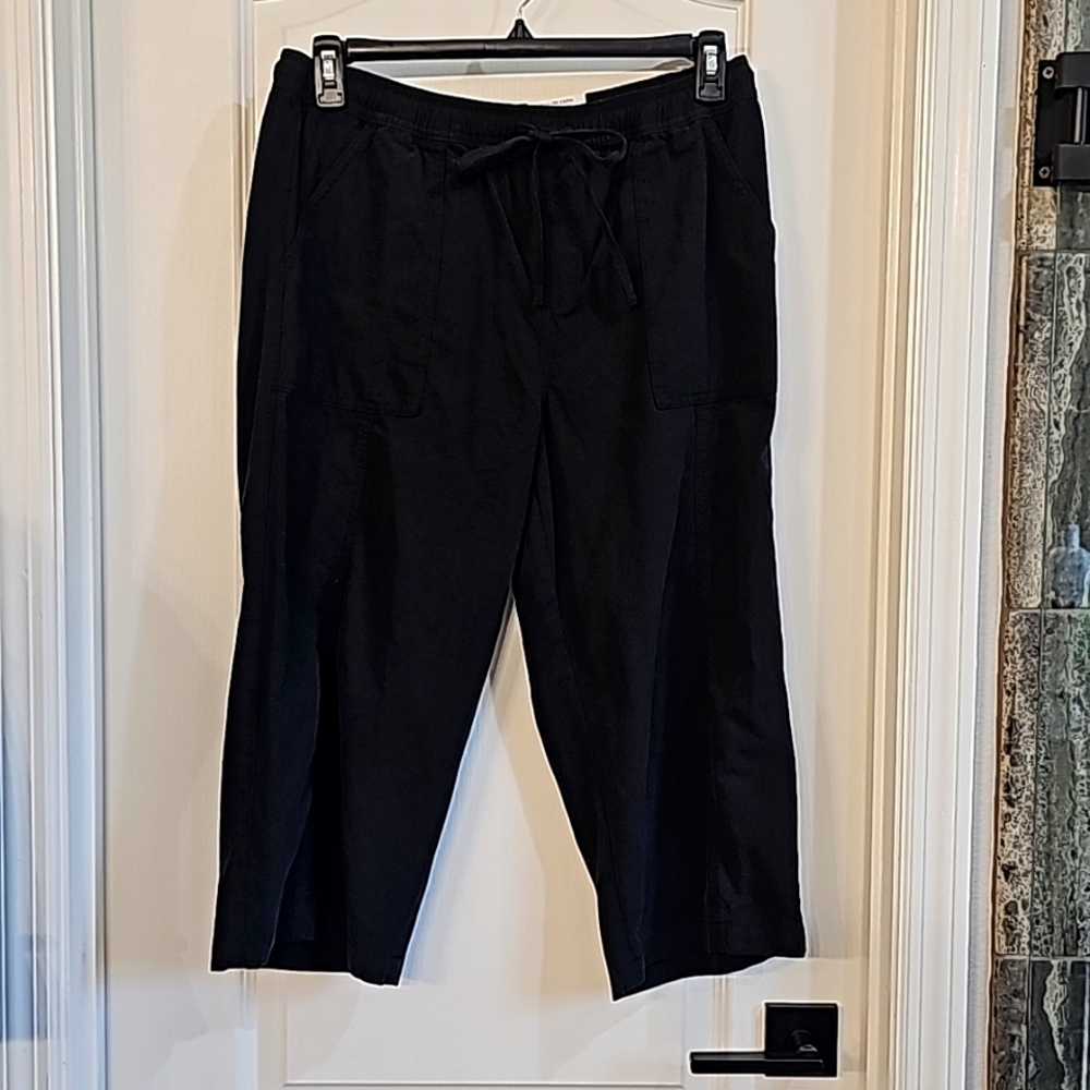 Pull on capri